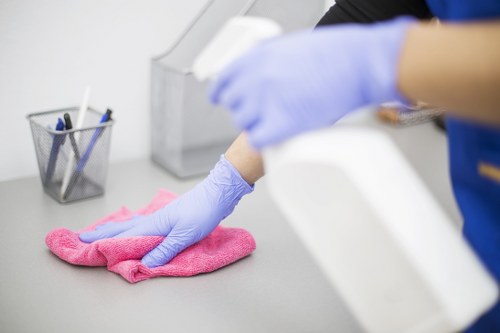 Secure online payment illustration for Cleaner Harringay