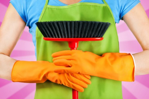 Deep mattress stain removal and freshening in a local home